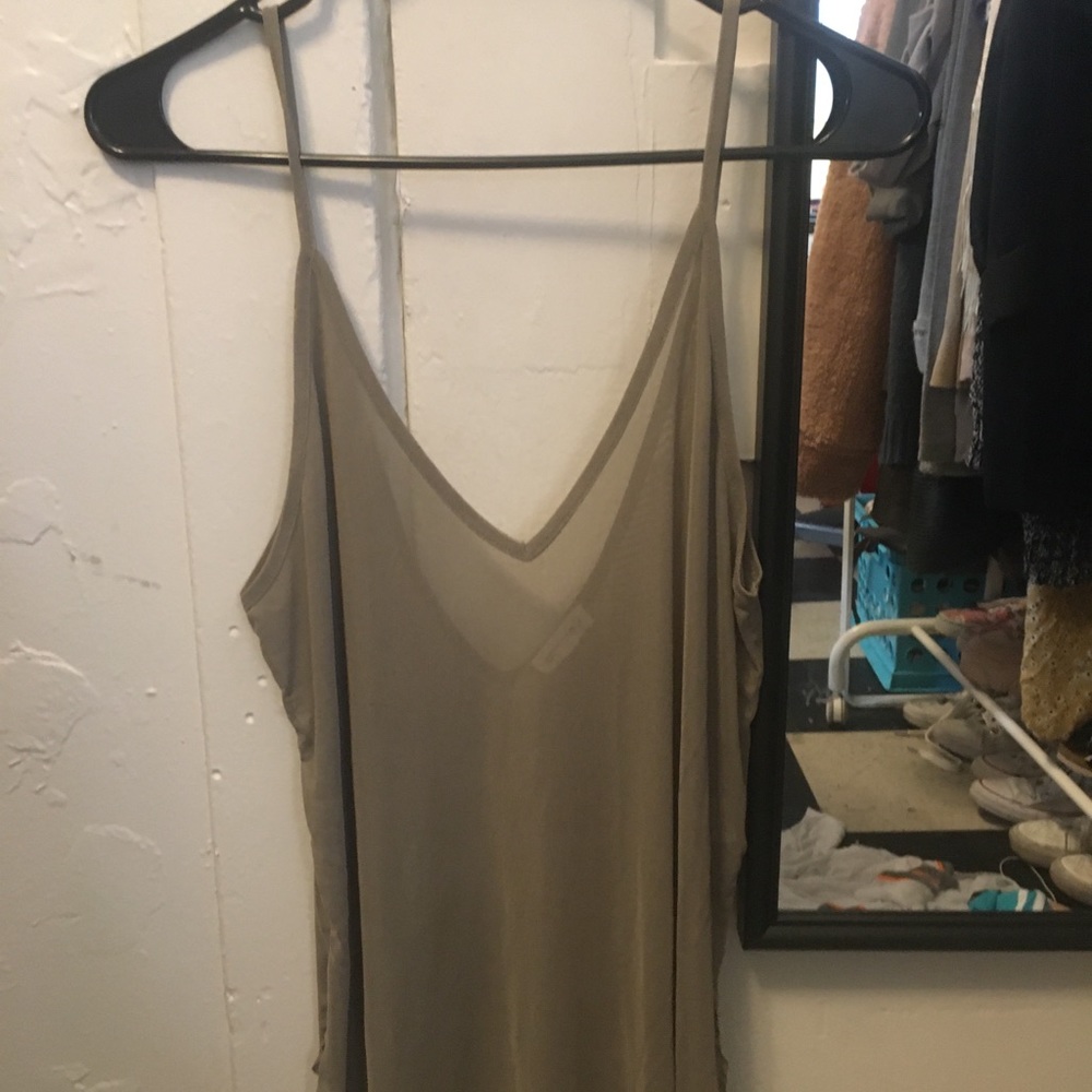Tank top/cover up